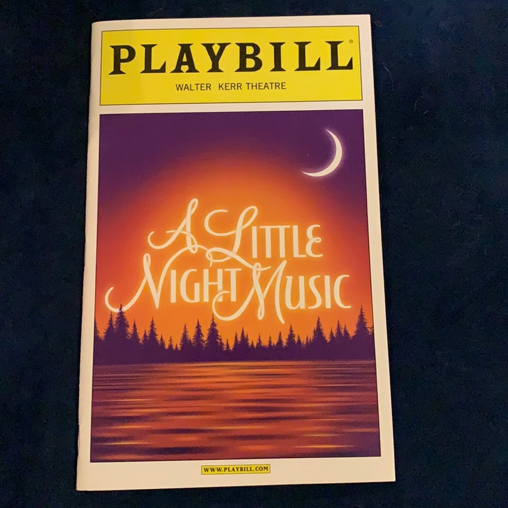 A Little Night Music Broadway Playbill